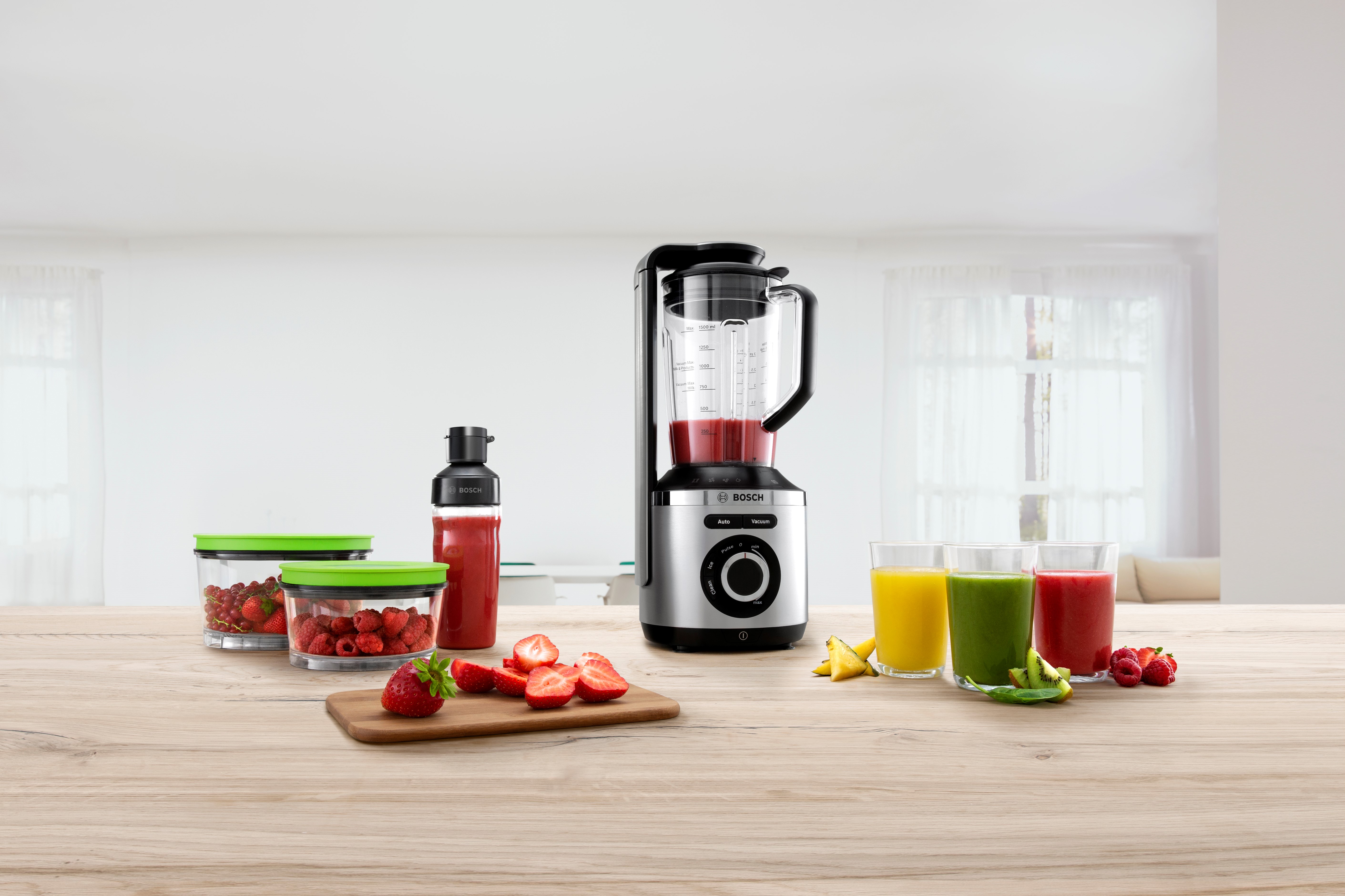 Bosch Vitamaxx Vakumlu Blender ile uzun süre tazelik | Dağıtım Kanalı